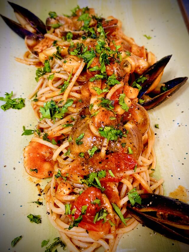 Spaghetti allo scoglio