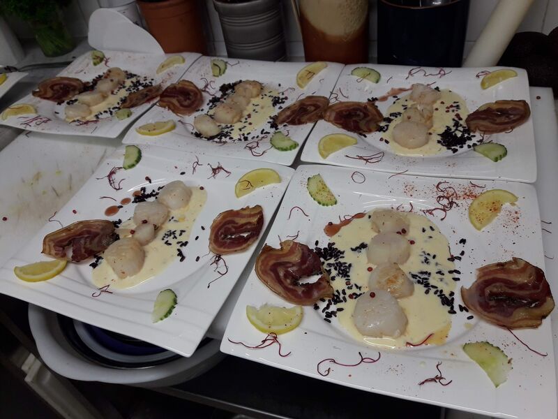 Noix de Saint jacques rectte de Inaki Aizpitarte