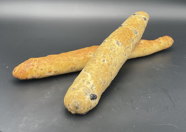 Ficelles apéro olives et lardons