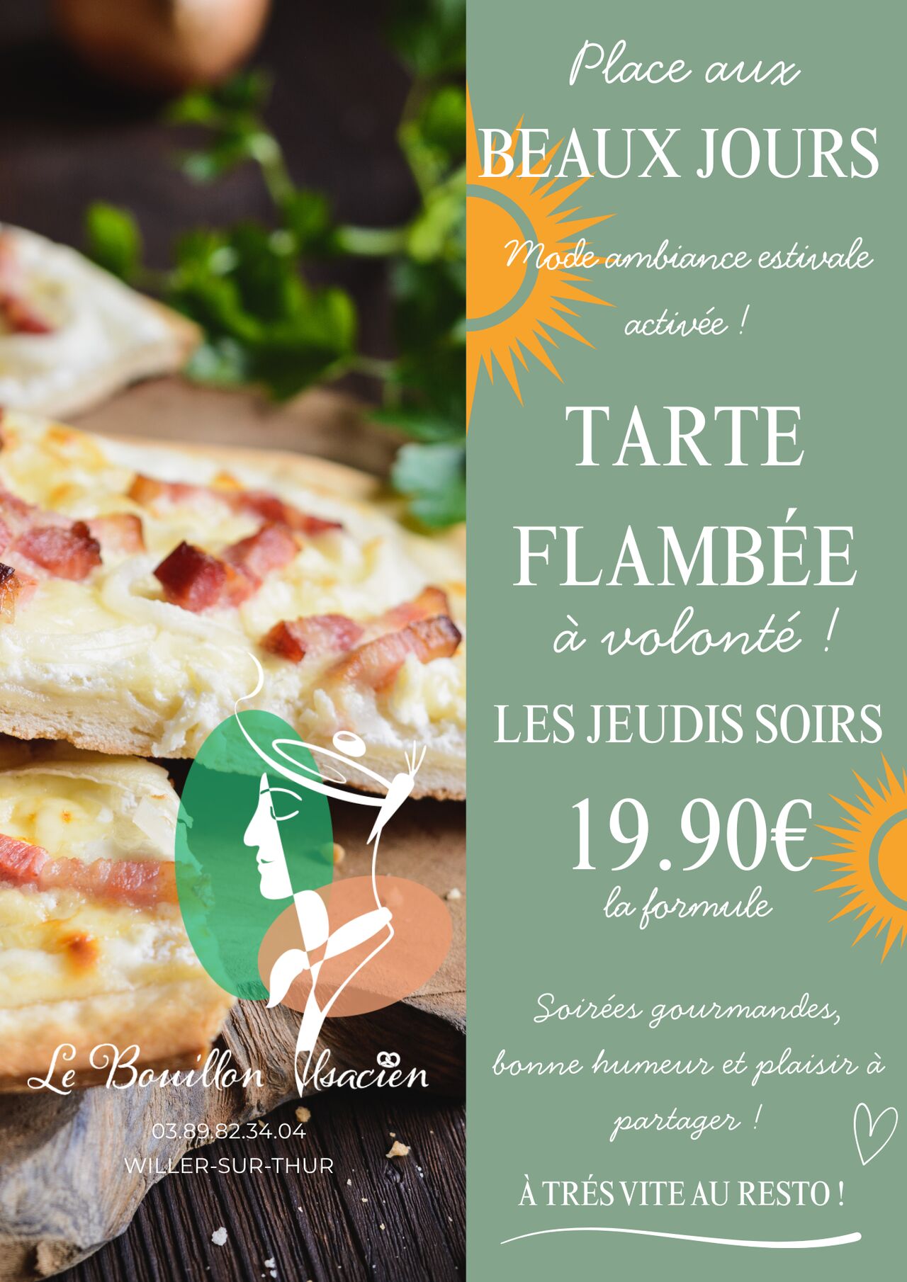 Cet été, c'est tarte Flambée !