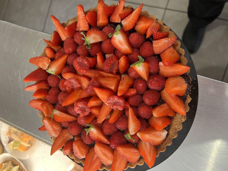 tarte aux fraises