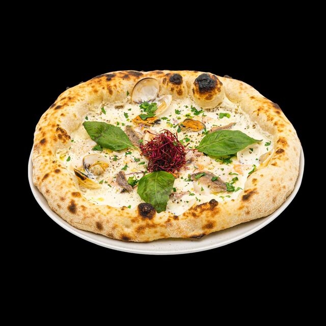 Pizza Frutti di Mare Bianco