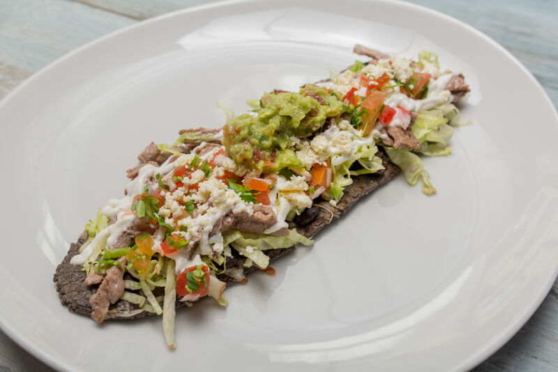 Huarache Bistec / cerdo / pollo / Veggie