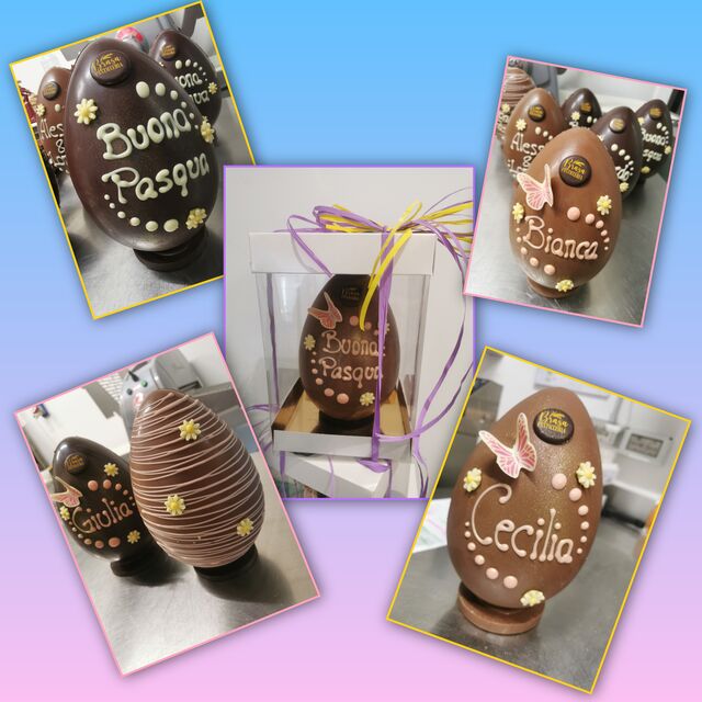 Uova di Pasqua artigianali personalizzate