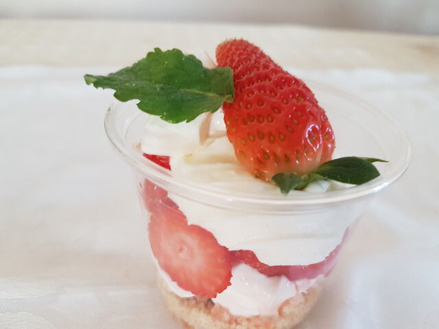 Tiramisu aux fraises 