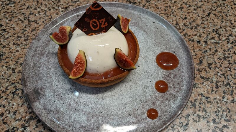 Tartelette figue mascarpone amandine