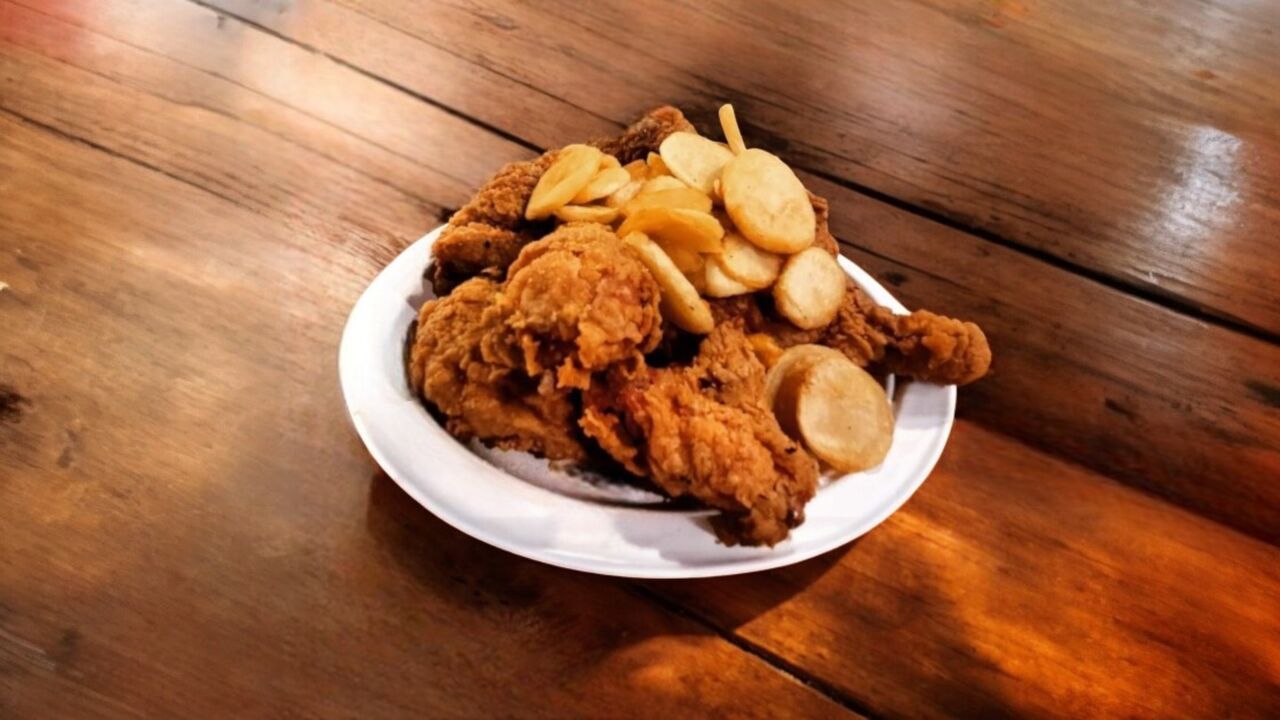 Knuspriges Hähnchen