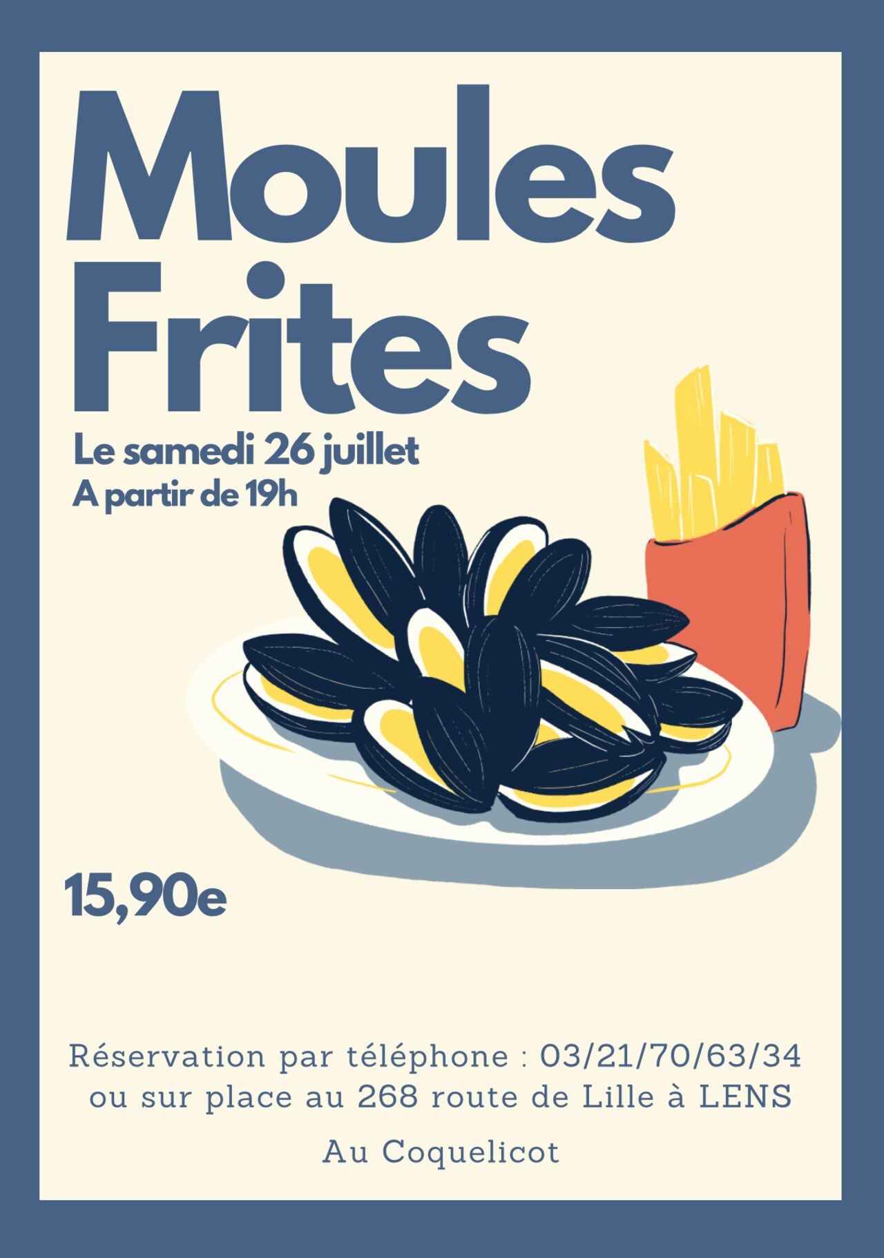 Moules frites