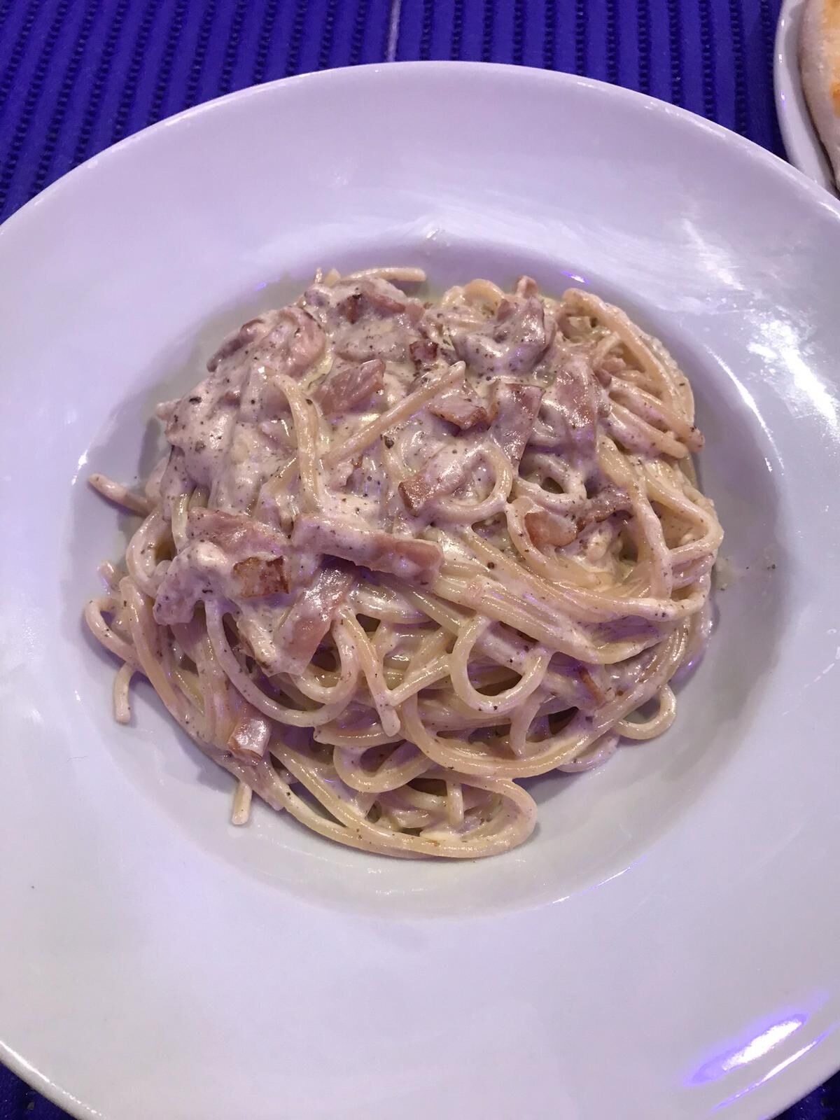  ESPAGHETI
CARBONARA