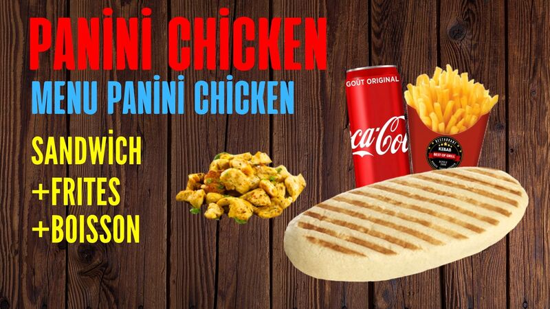 MENU PANINI CHICKEN