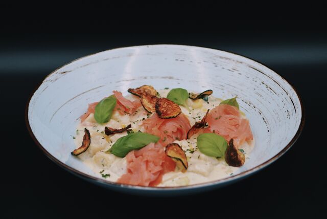 Gnocchetti al Salmone e Zucchine