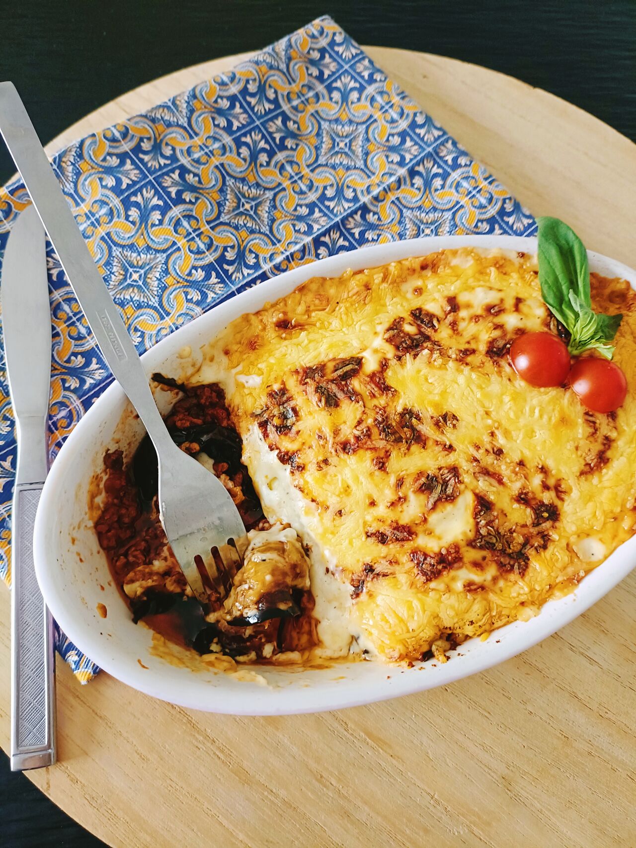 Moussaka d'Agneau 11.00€ à emporter