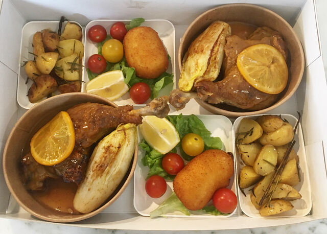 Plateau de cuisse de canard pour 2 - 30€