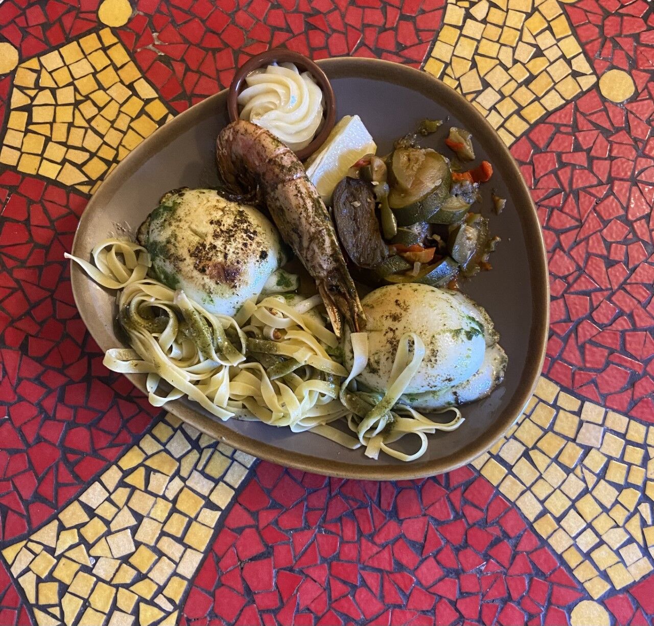 Seiches persillées à la plancha