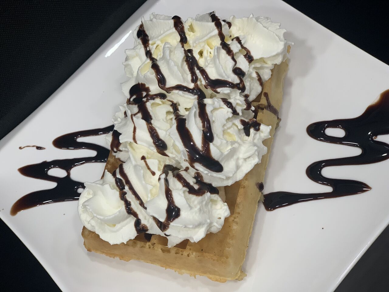 Gaufre nutella chantilly