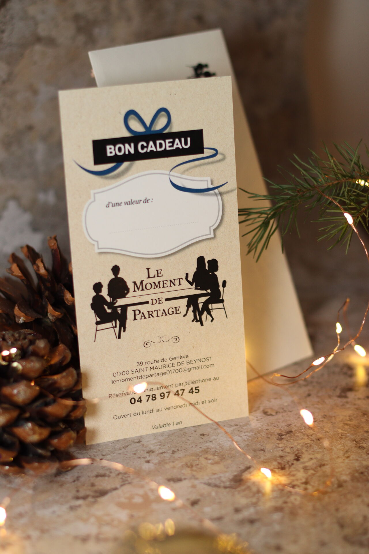 Bons Cadeaux Le moment de Partage : offrez du gourmand !