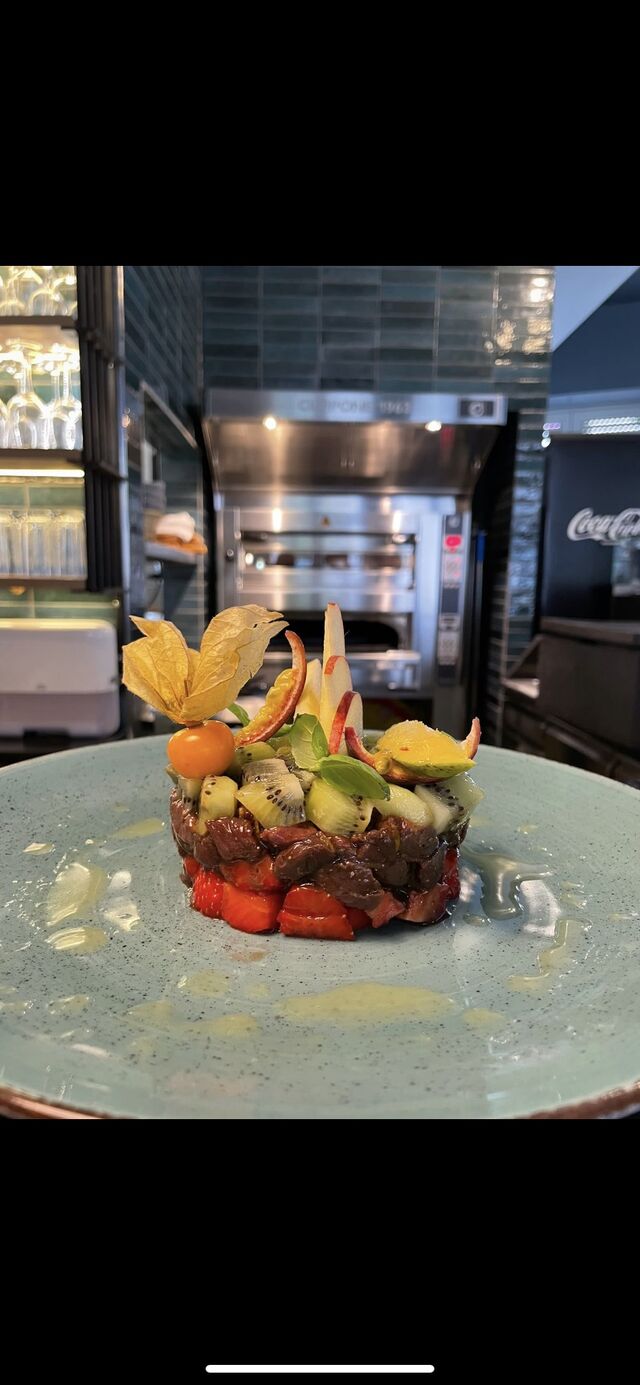 Rindertartar nach Art des Hauses