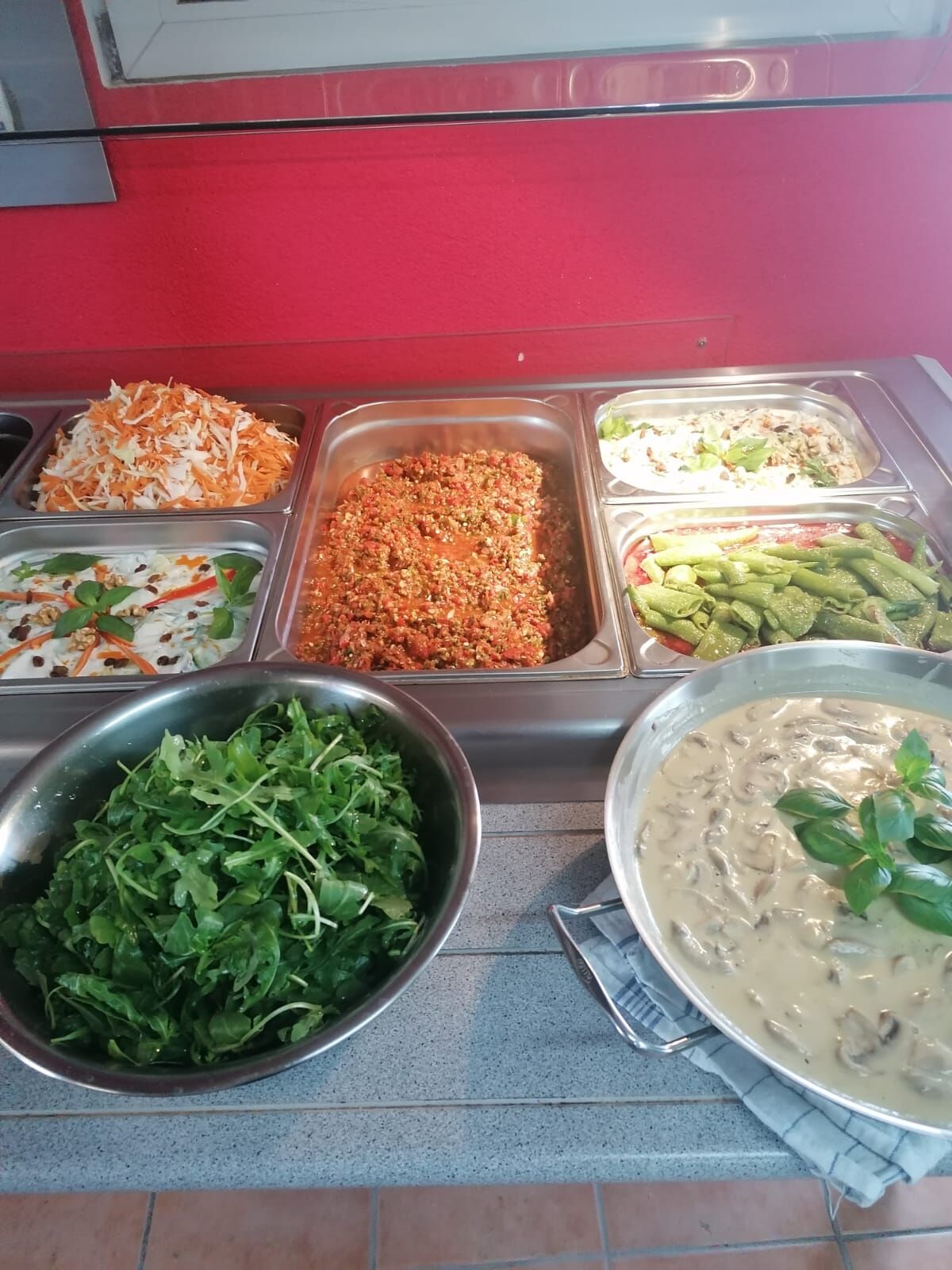 Unsere frische Zubereitung für Catering 