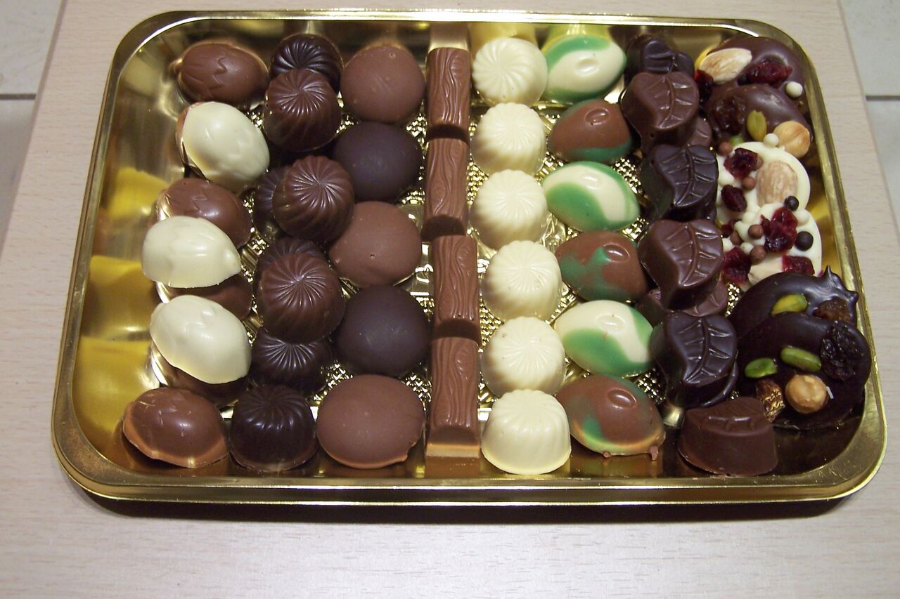 Plateau assortiment chocolat