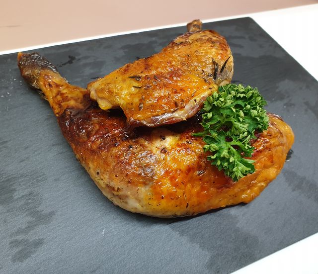 Cuisses de poulet / Cuisses de pintade roties