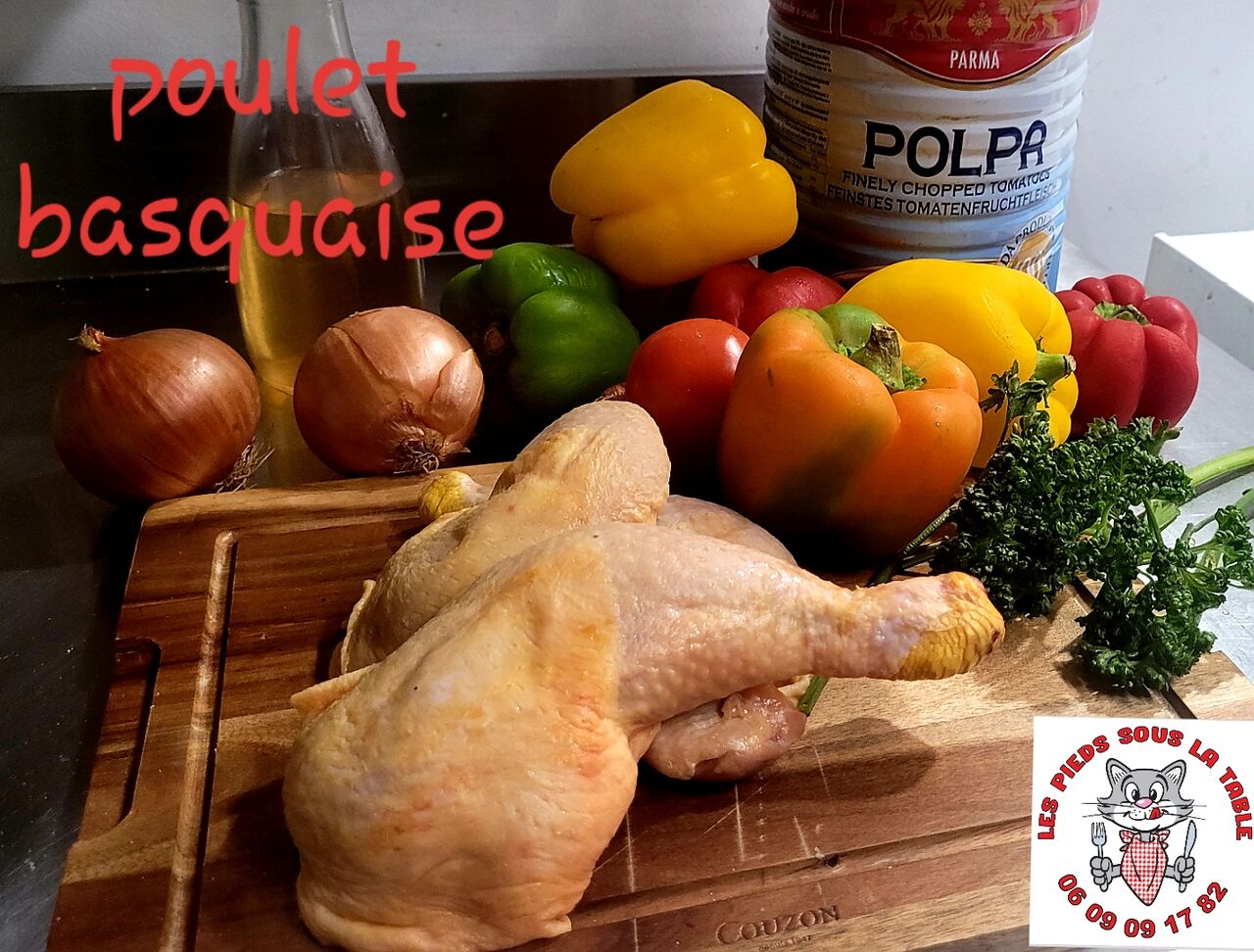 Poulet basquaise