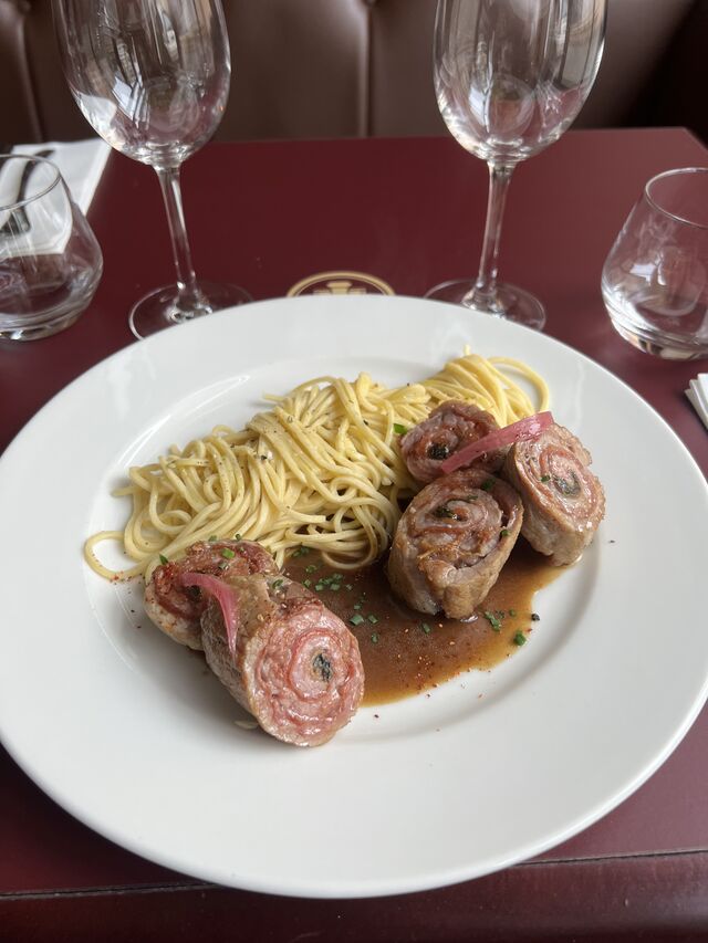 Saltimbocca, jus corsé