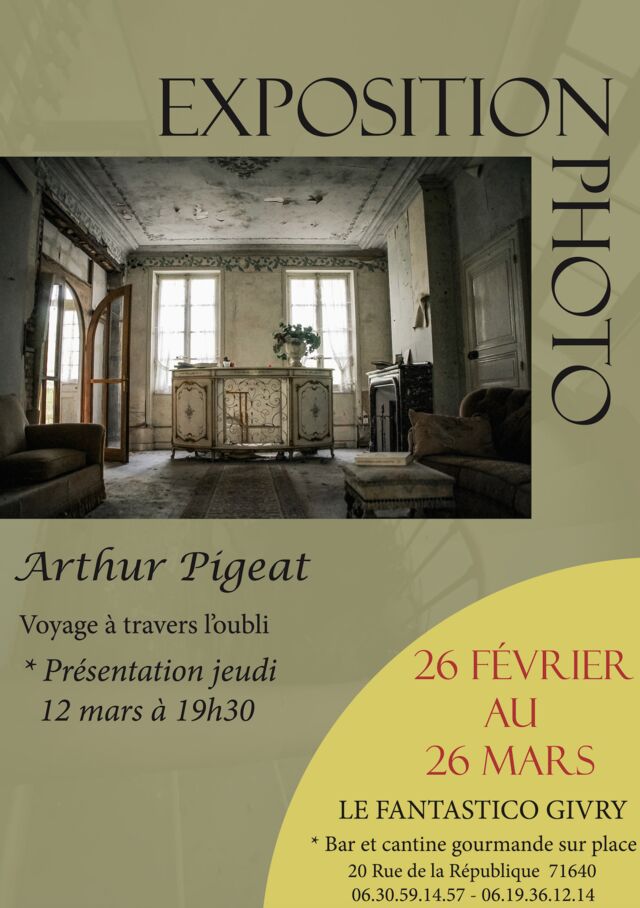 Expo PHOTO Arthur Pigeat 