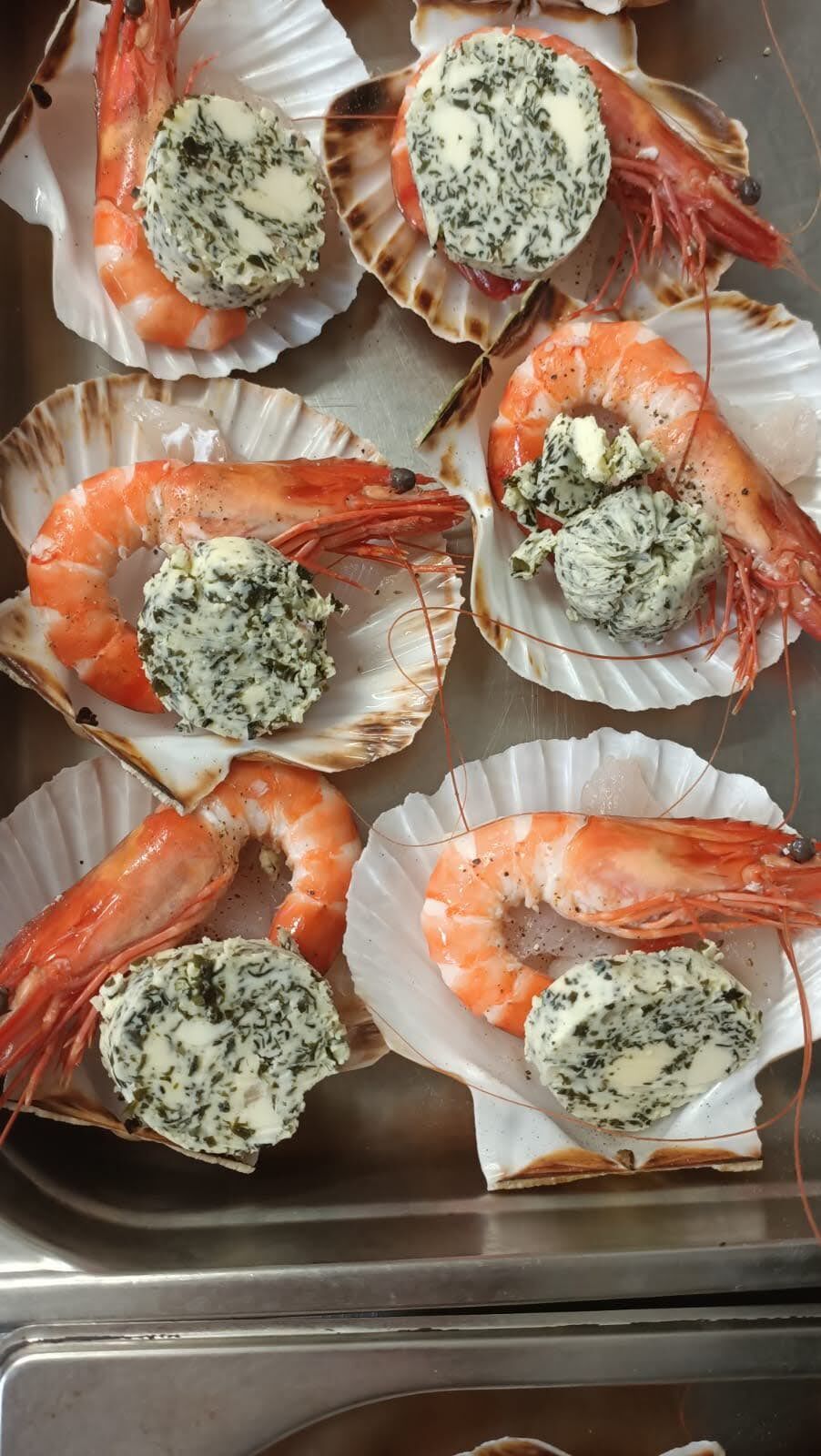 FRUITS DE MER,BEURRE DE KOMBU