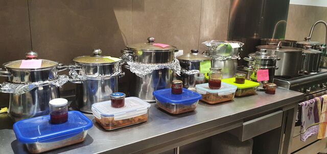 coucous prêts pour la livraison