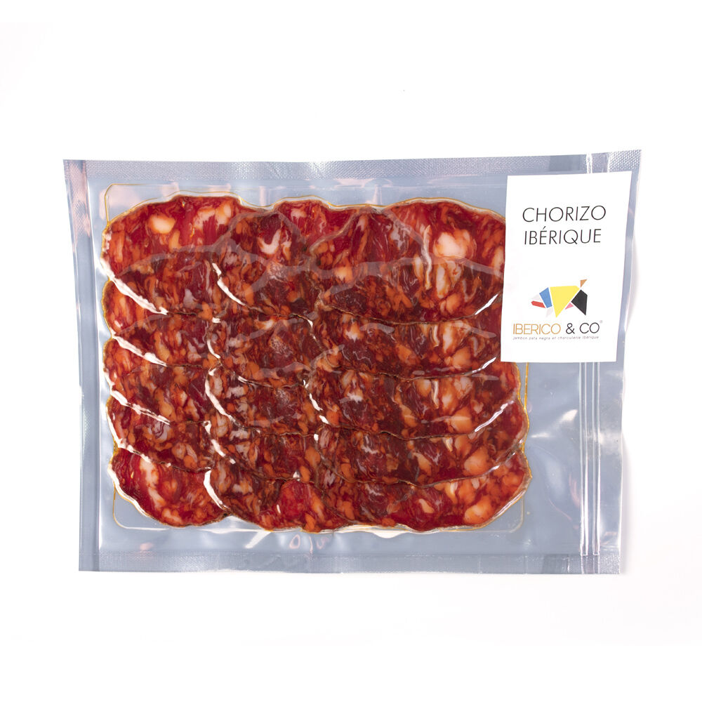 Chorizo ibérique tranché