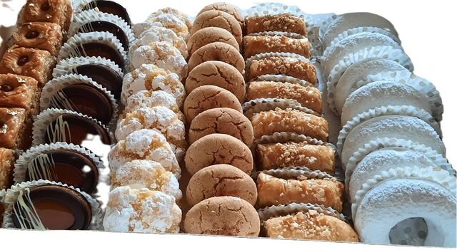 Plateaux pâtisserie orientale