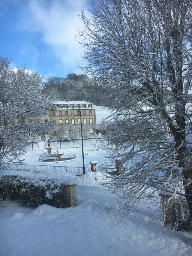 Belle journée d'hiver 2020/2021.
