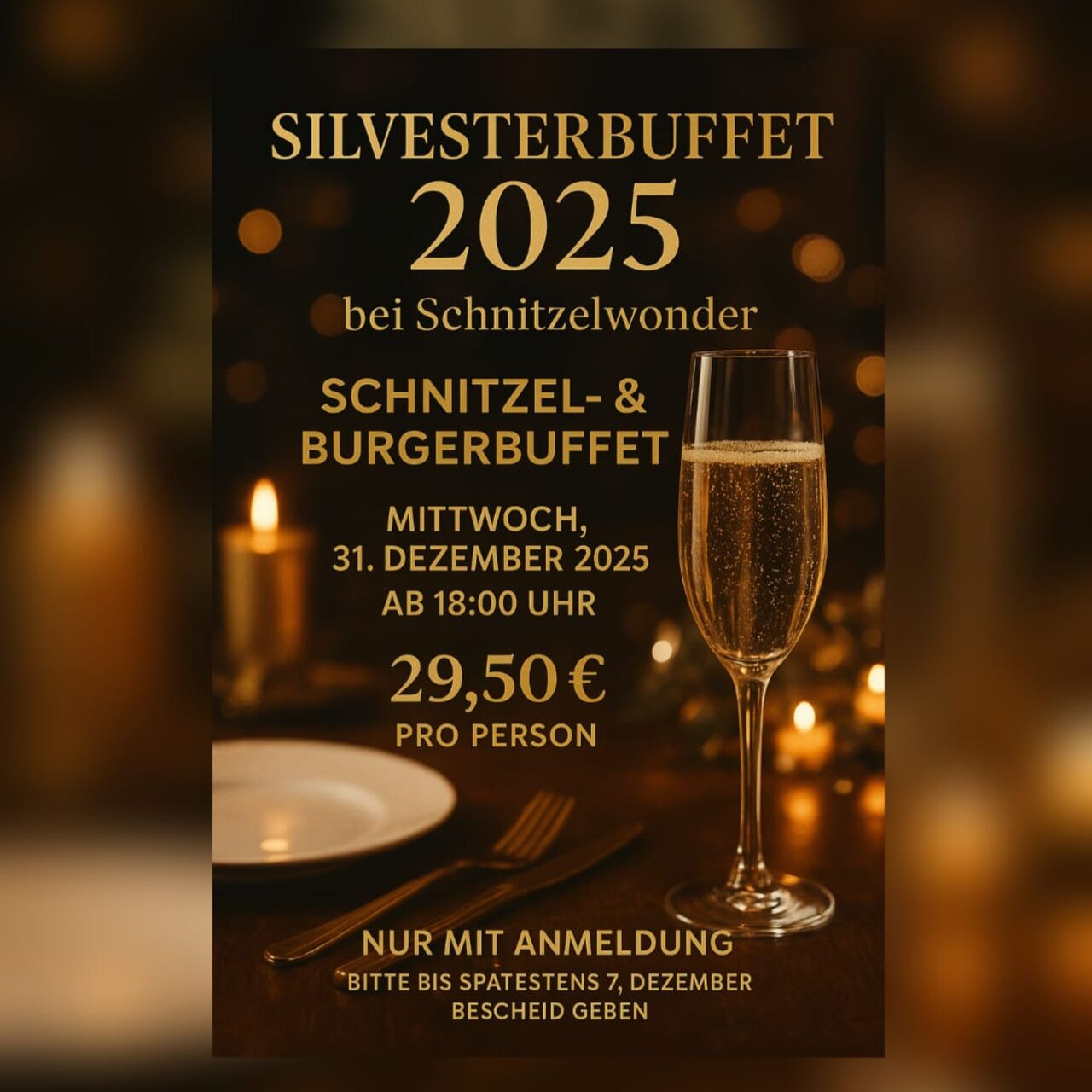 Silvesterbuffet
