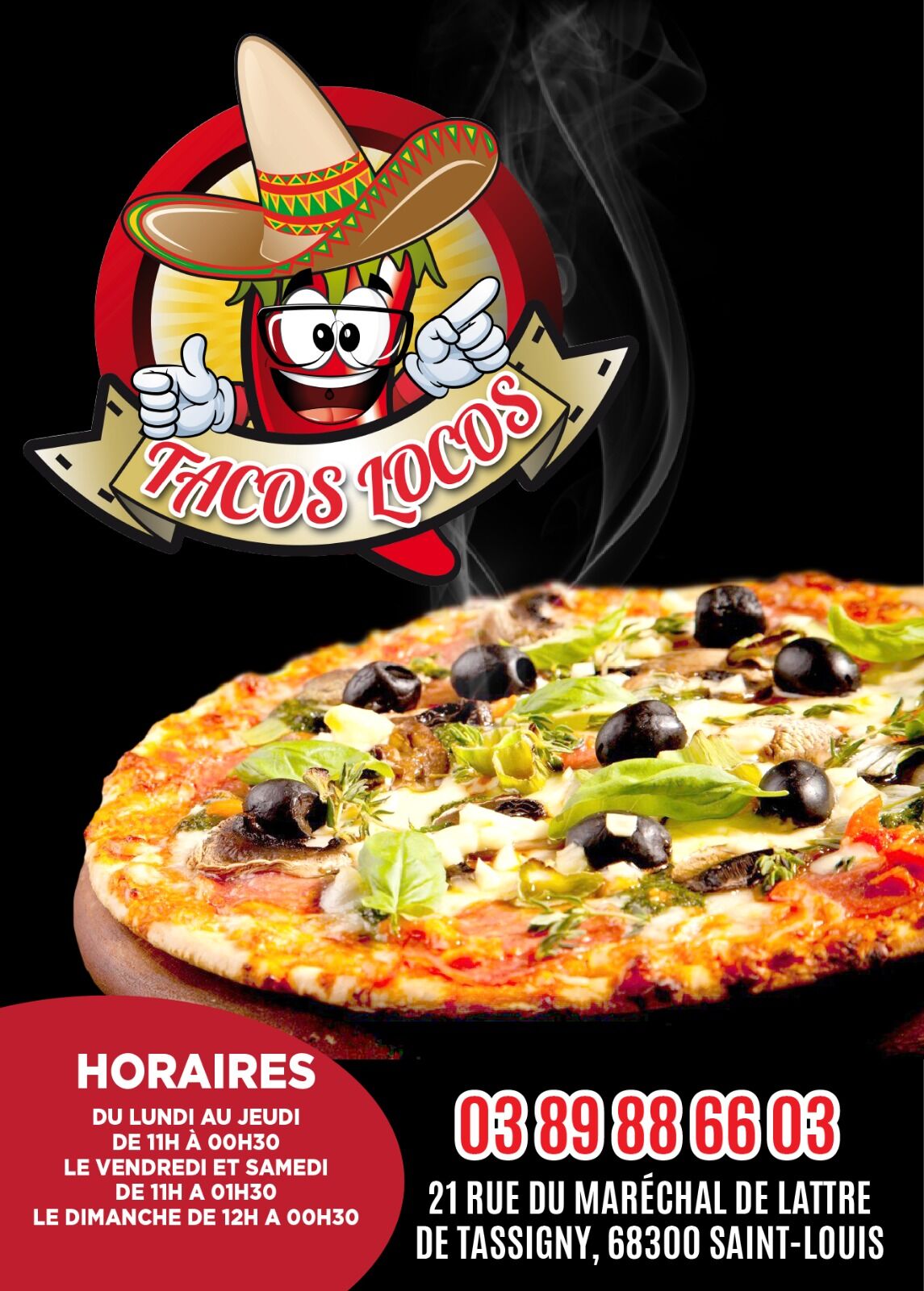 TACOS LOCOS SaintLouis Diner près de moi