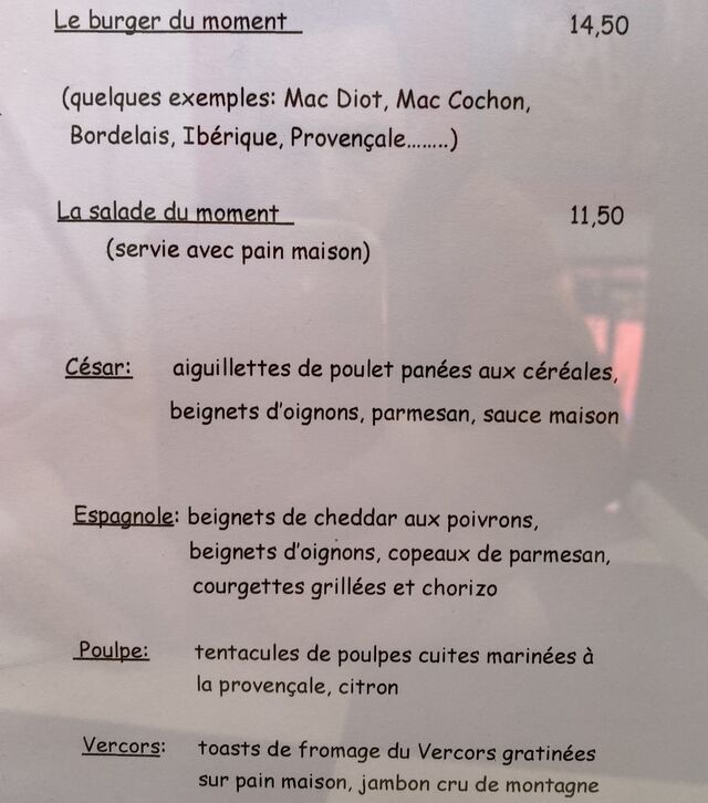 quelques suggestions