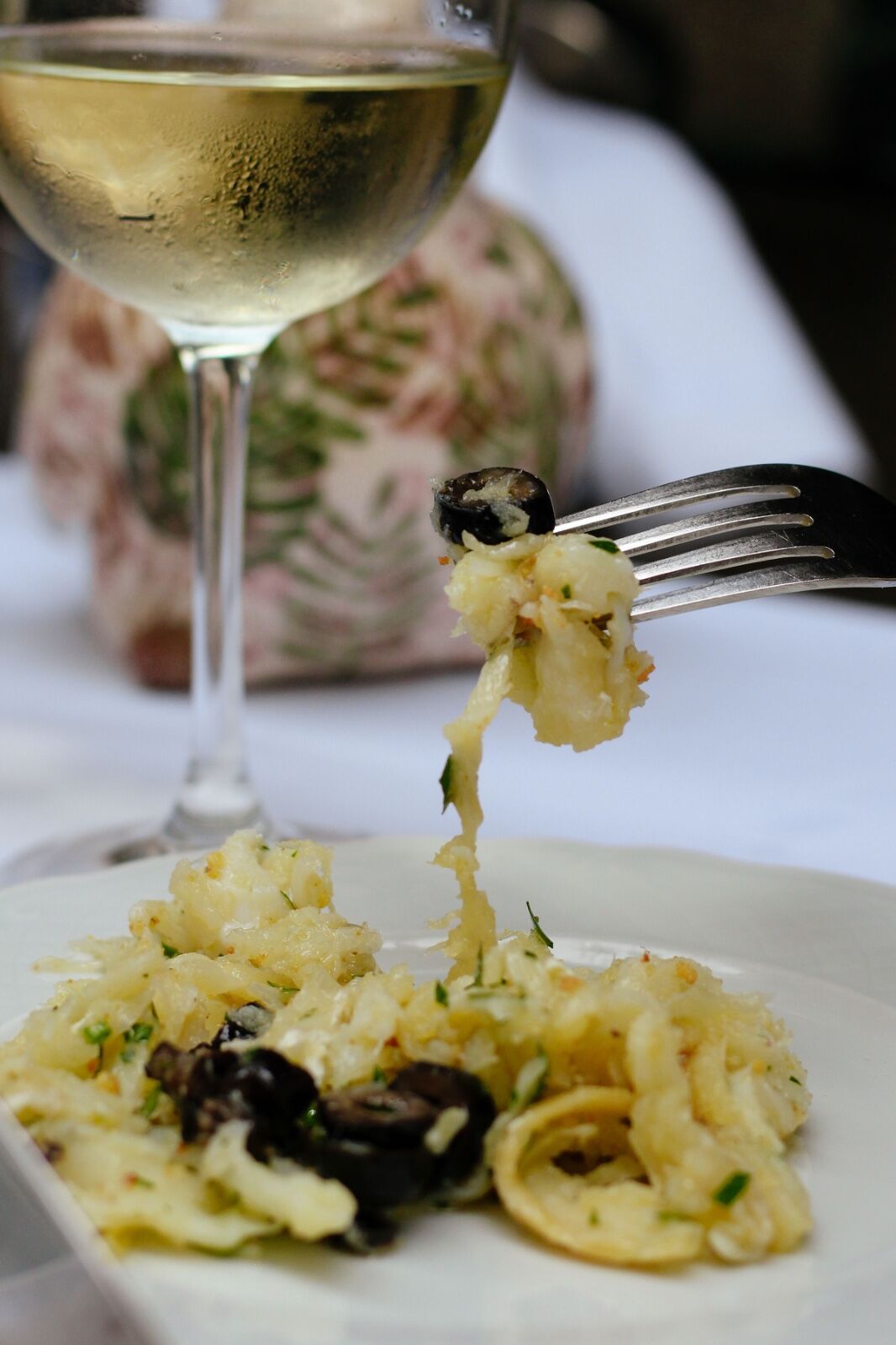 Punheta de Bacalhau / ‘Punheta’ Shredded Salt Cod Salad