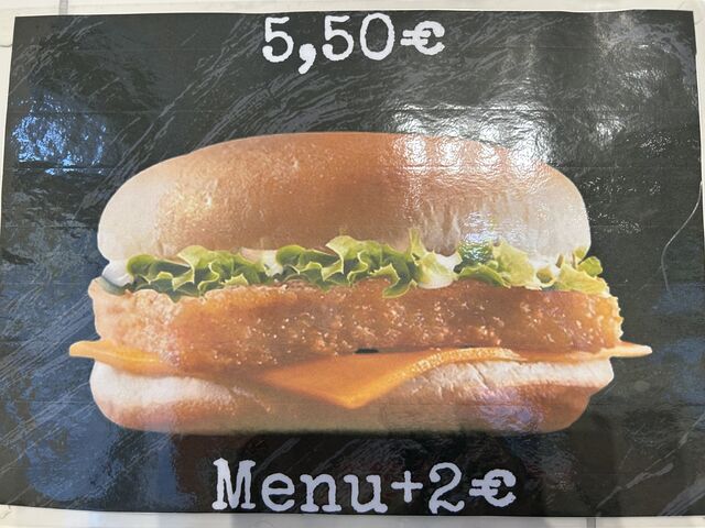 Fish burger 