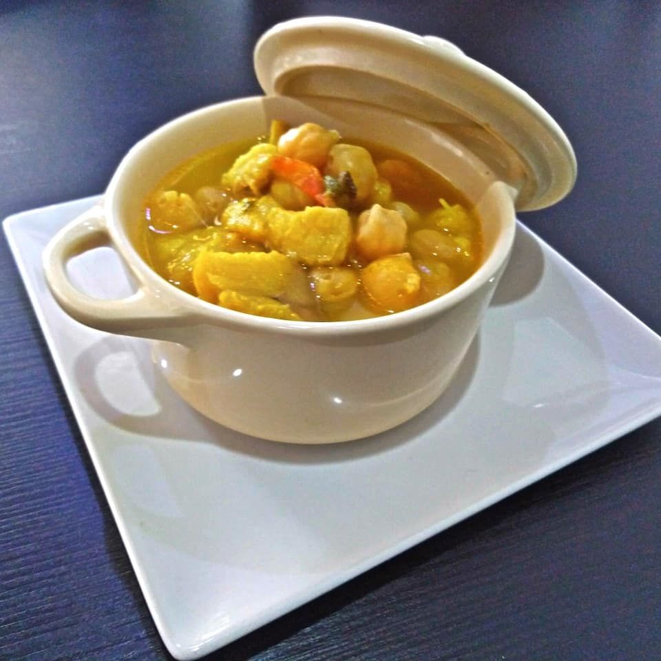 Grabanzos con Bacalao