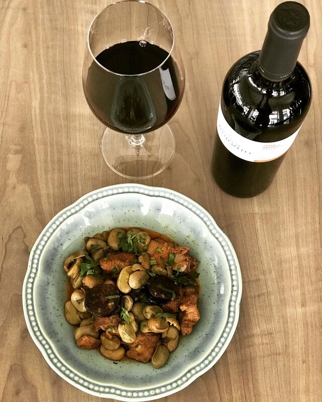 Hoje foi dia Favas com entrecosto :)