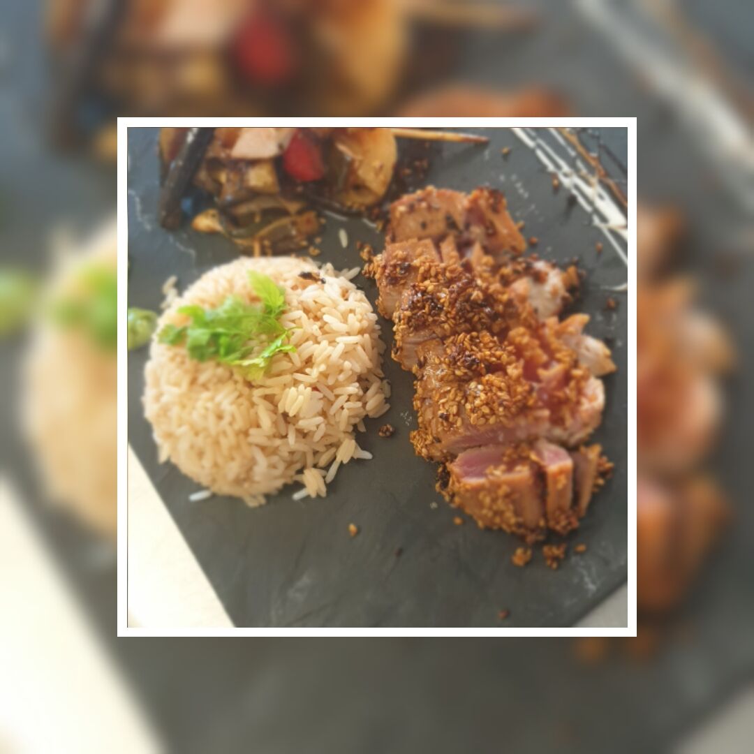 Thon façon Yakitori 