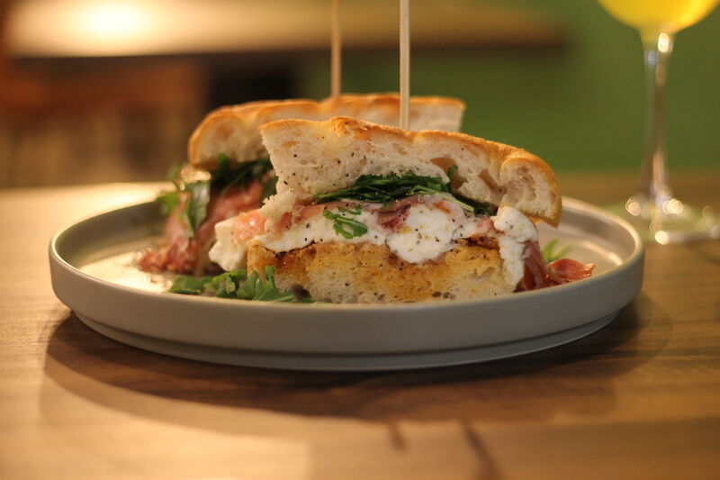 De jamón serrano y tomate seco