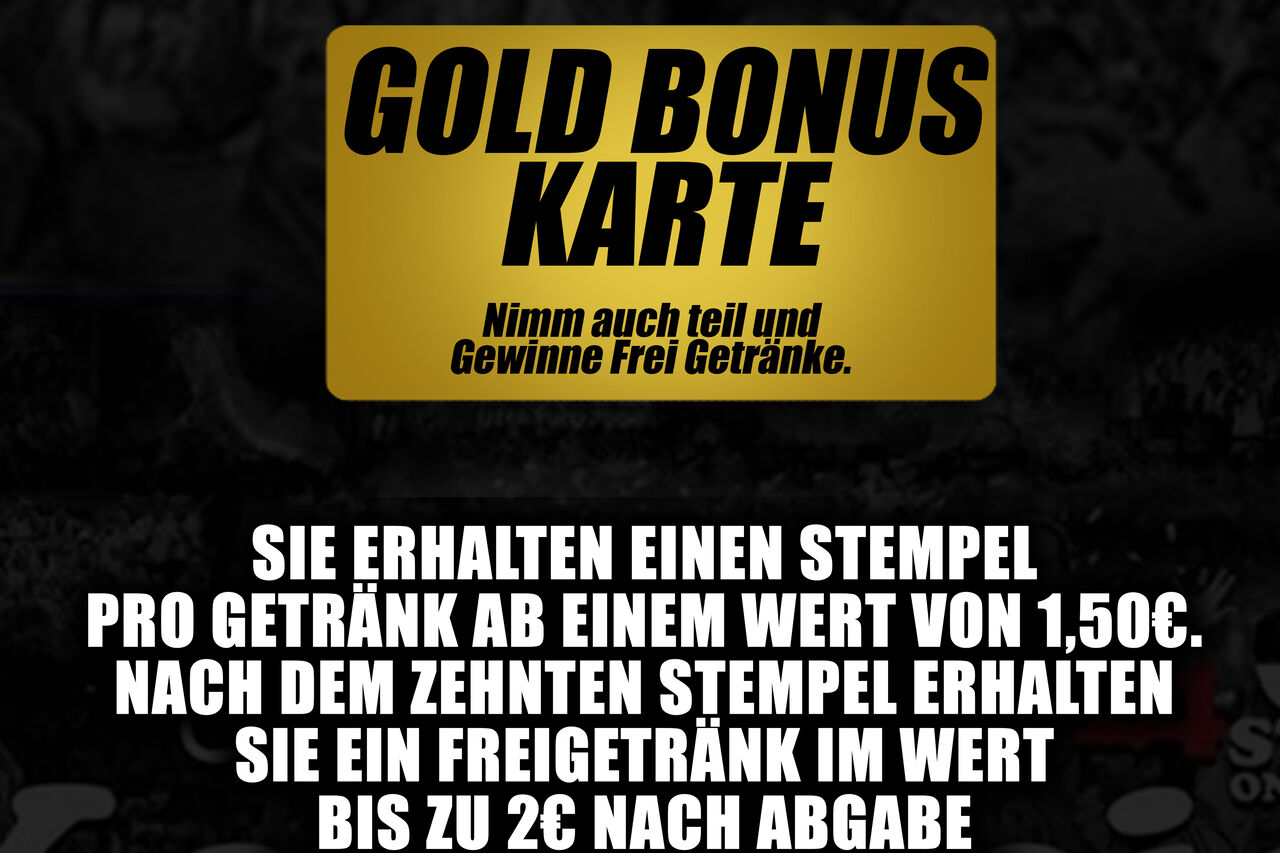 Gold Bonus Karte