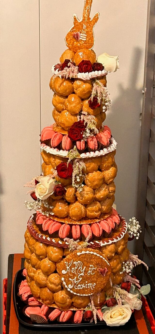 mariage choux et macarons 