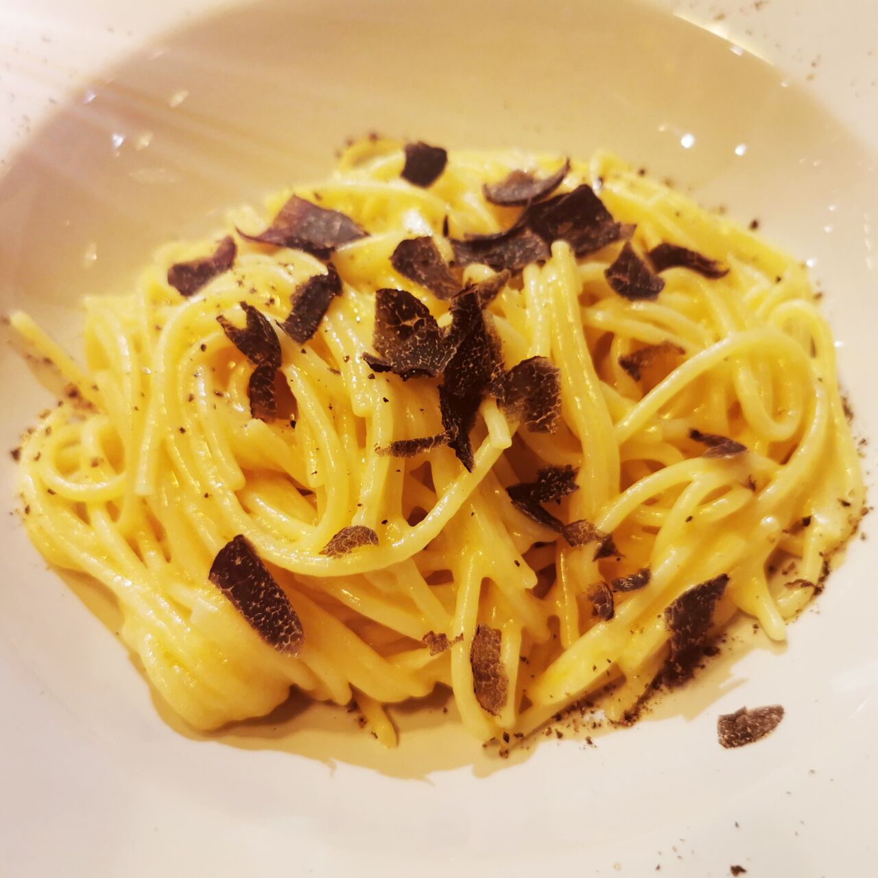 Spaghetti nella forma di Grana Padano)