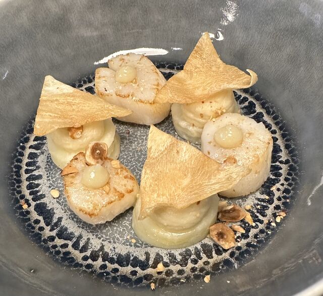 Saint Jacques céleri noisette