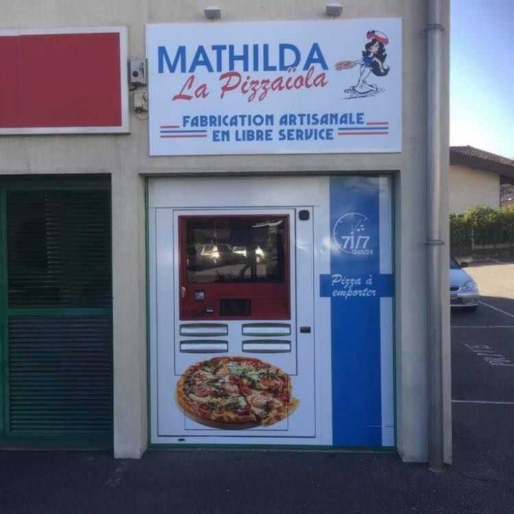 Distributeur automatique de pizza artisanale