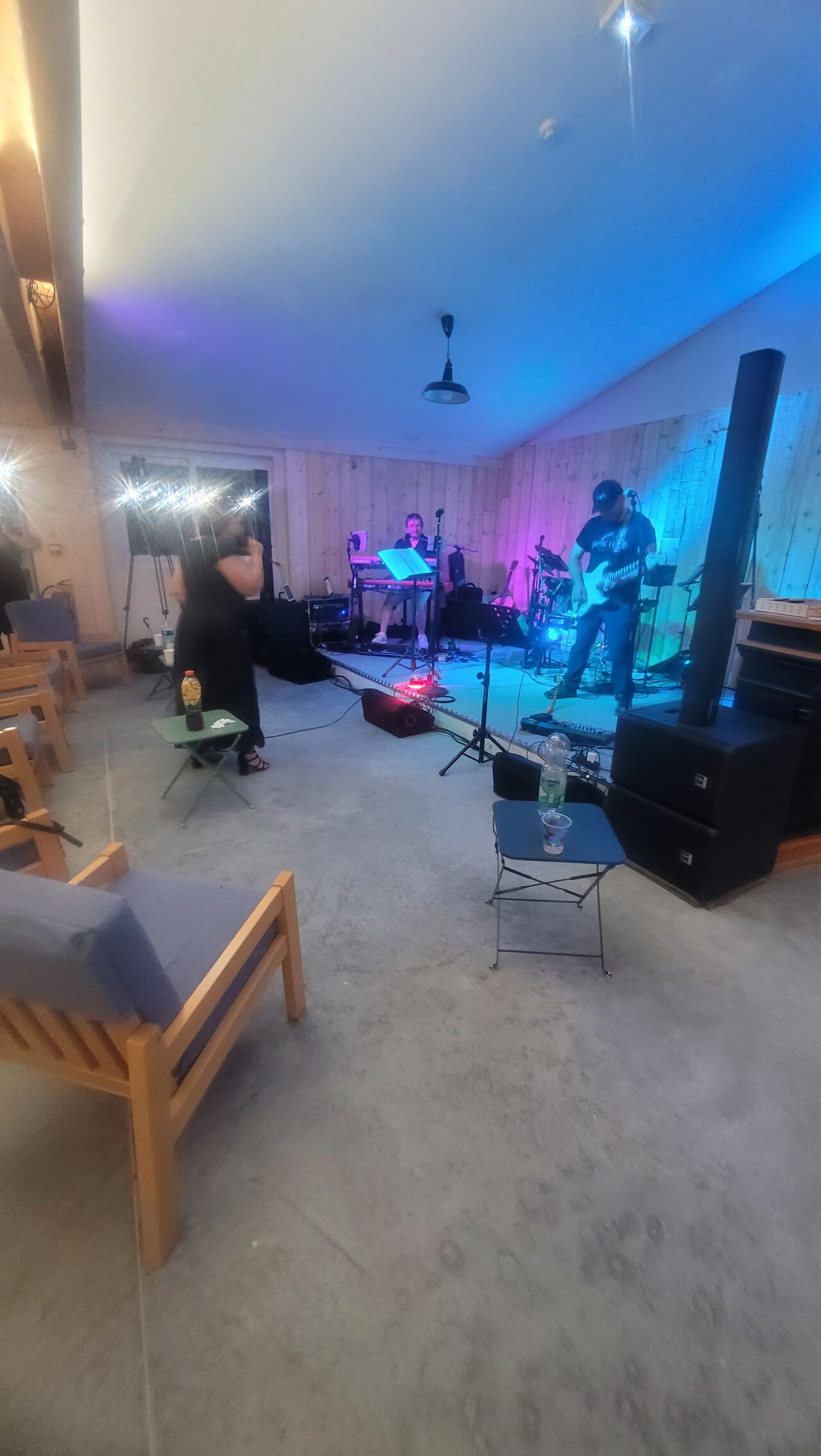 Salle de réception - configuration concert