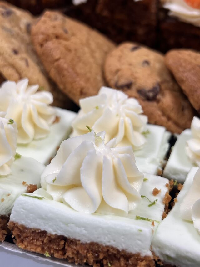 Plateaux Sweet Delux avec cheescake ( citron vert)