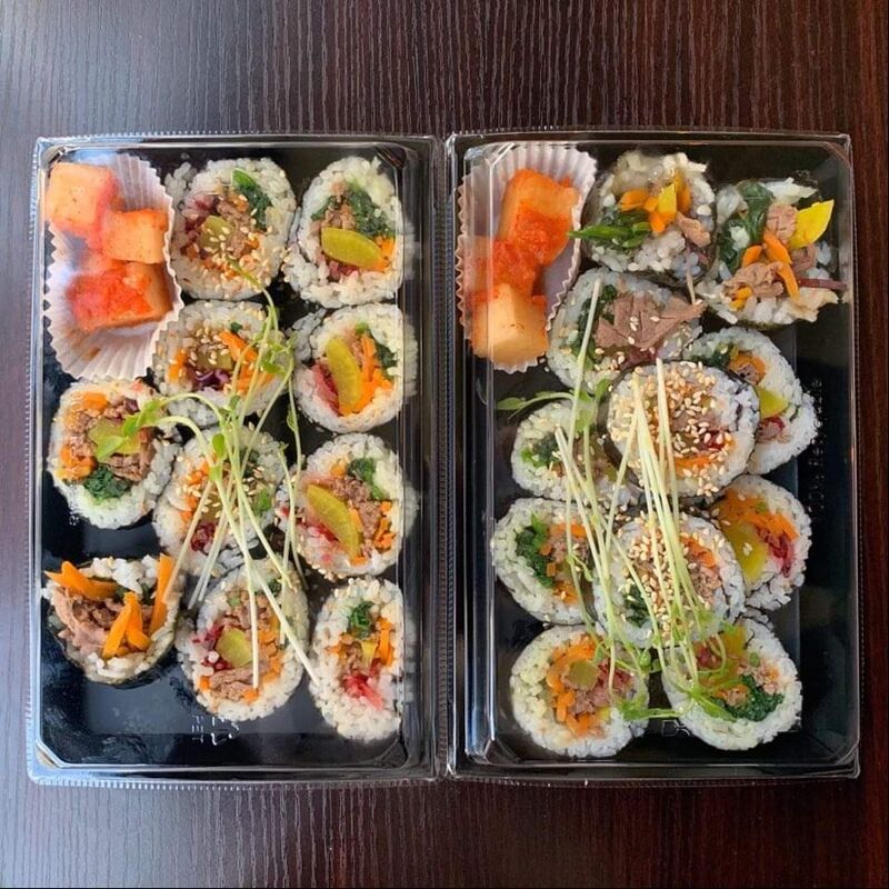 Les Kimbap (김밥) sont prêts à être emportés !