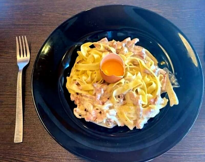 tagliatelles carbonara